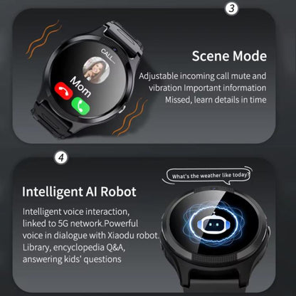 FA103 1.28-inch Screen 4G Network GPS Tracking Kids Smart Watch
