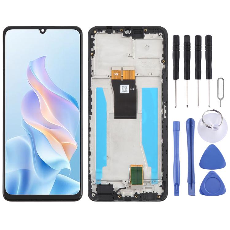 Écran LCD et numériseur complet avec cadre, Pour ZTE Blade A76 4G Z2474, Pour ZTE Blade A76 5G Z2469N, Pour ZTE Blade A36 Z2472, Pour ZTE Blade A56 Z2473, Pour ZTE Blade A75 5G Z2357N, Pour ZTE Blade A35 Z2453, Pour ZTE Blade A55 Z2450