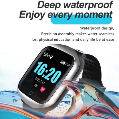 FA66 1.3-inch Screen 4G Network GPS Tracking Student Smart Watch, Eurasia-Africa Version