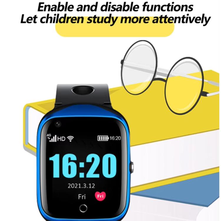 FA66 1.3-inch Screen 4G Network GPS Tracking Student Smart Watch, Eurasia-Africa Version