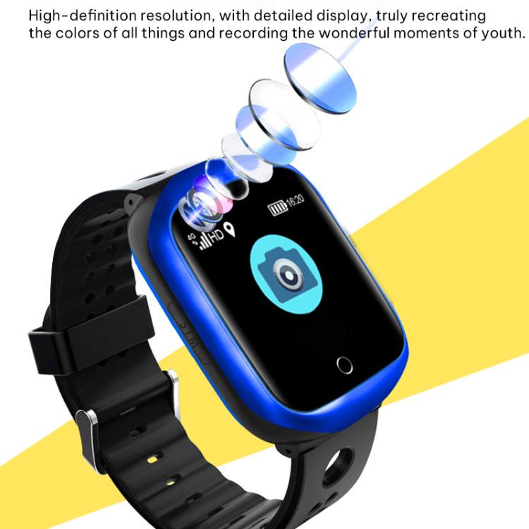 FA66 1.3-inch Screen 4G Network GPS Tracking Student Smart Watch, Eurasia-Africa Version