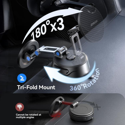 JOYROOM JR-ZS510 Foldable Magnetic Car Phone Holder, JR-ZS510