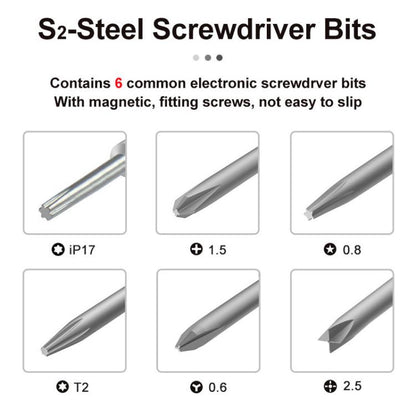 BEST BST-9907 7 in 1 Torque Screwdriver Set with S2 Screwdriver Bits, BEST BST-9907