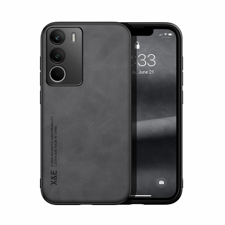 Skin Feel Magnetic Leather Back Phone Case, For Realme C85 4G / 5G / 15x 5G India, For Realme 16 Pro+ 5G, For Realme 16 Pro 5G, For Realme GT 8 Pro Global, For Realme C85 Pro 4G, For Realme C71 4G