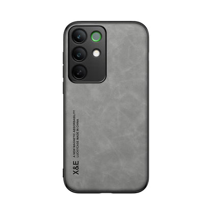 Skin Feel Magnetic Leather Back Phone Case, For Realme C85 4G / 5G / 15x 5G India, For Realme 16 Pro+ 5G, For Realme 16 Pro 5G, For Realme GT 8 Pro Global, For Realme C85 Pro 4G, For Realme C71 4G