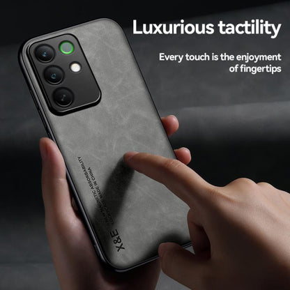 Skin Feel Magnetic Leather Back Phone Case, For Realme C85 4G / 5G / 15x 5G India, For Realme 16 Pro+ 5G, For Realme 16 Pro 5G, For Realme GT 8 Pro Global, For Realme C85 Pro 4G, For Realme C71 4G