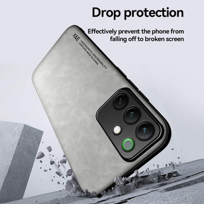 Skin Feel Magnetic Leather Back Phone Case, For Realme C85 4G / 5G / 15x 5G India, For Realme 16 Pro+ 5G, For Realme 16 Pro 5G, For Realme GT 8 Pro Global, For Realme C85 Pro 4G, For Realme C71 4G