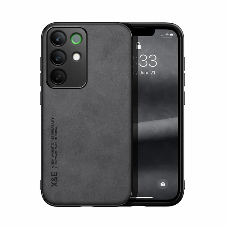 Skin Feel Magnetic Leather Back Phone Case, For Realme C85 4G / 5G / 15x 5G India, For Realme 16 Pro+ 5G, For Realme 16 Pro 5G, For Realme GT 8 Pro Global, For Realme C85 Pro 4G, For Realme C71 4G