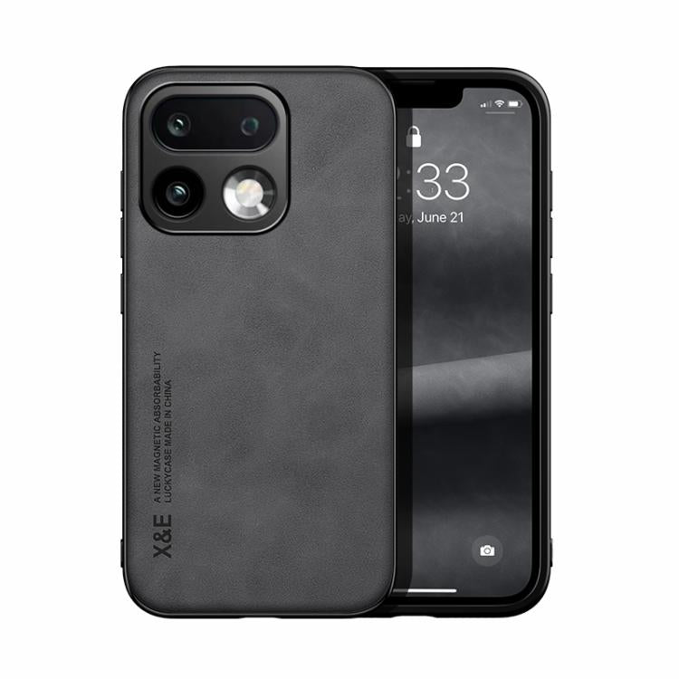 Skin Feel Magnetic Leather Back Phone Case, For Realme C85 4G / 5G / 15x 5G India, For Realme 16 Pro+ 5G, For Realme 16 Pro 5G, For Realme GT 8 Pro Global, For Realme C85 Pro 4G, For Realme C71 4G