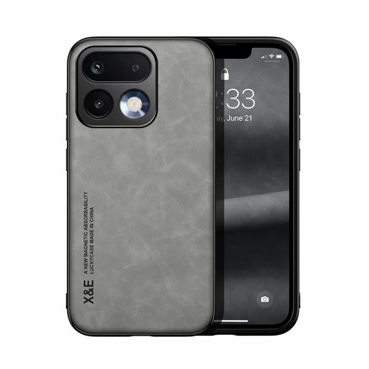 Skin Feel Magnetic Leather Back Phone Case, For Realme C85 4G / 5G / 15x 5G India, For Realme 16 Pro+ 5G, For Realme 16 Pro 5G, For Realme GT 8 Pro Global, For Realme C85 Pro 4G, For Realme C71 4G