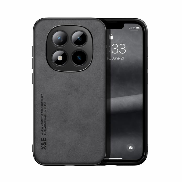 Skin Feel Magnetic Leather Back Phone Case, For Redmi Turbo 5 Max 5G / Poco X8 Pro Max 5G, For Redmi Turbo 5 5G / Poco X8 Pro 5G, For Redmi Note 15 Pro+ 5G 163.3mm / Poco M8 Pro 5G, For Redmi Note 15 4G / 5G Global 164mm / Poco M8 5G                   ...