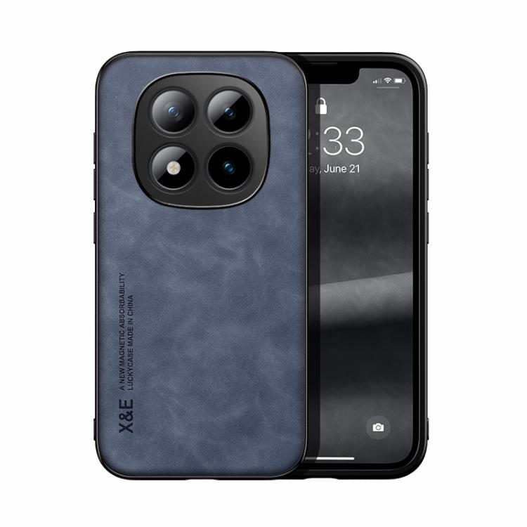 Skin Feel Magnetic Leather Back Phone Case, For Redmi Turbo 5 Max 5G / Poco X8 Pro Max 5G, For Redmi Turbo 5 5G / Poco X8 Pro 5G, For Redmi Note 15 Pro+ 5G 163.3mm / Poco M8 Pro 5G, For Redmi Note 15 4G / 5G Global 164mm / Poco M8 5G                   ...