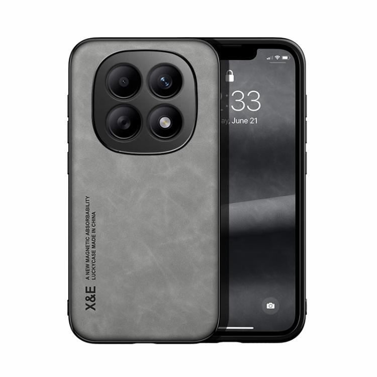 Skin Feel Magnetic Leather Back Phone Case, For Redmi Turbo 5 Max 5G / Poco X8 Pro Max 5G, For Redmi Turbo 5 5G / Poco X8 Pro 5G, For Redmi Note 15 Pro+ 5G 163.3mm / Poco M8 Pro 5G, For Redmi Note 15 4G / 5G Global 164mm / Poco M8 5G                   ...