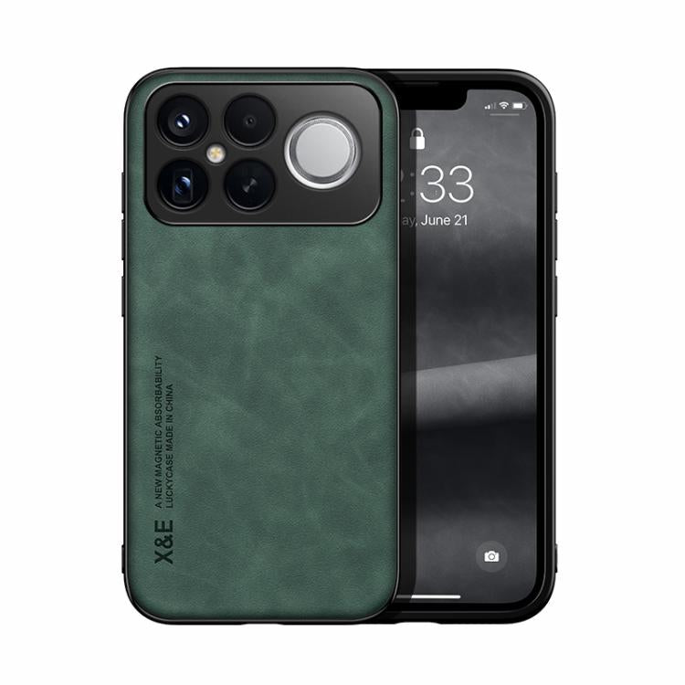 Skin Feel Magnetic Leather Back Phone Case, For Redmi Turbo 5 Max 5G / Poco X8 Pro Max 5G, For Redmi Turbo 5 5G / Poco X8 Pro 5G, For Redmi Note 15 Pro+ 5G 163.3mm / Poco M8 Pro 5G, For Redmi Note 15 4G / 5G Global 164mm / Poco M8 5G                   ...