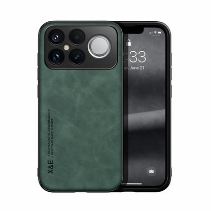 Skin Feel Magnetic Leather Back Phone Case, For Redmi Turbo 5 Max 5G / Poco X8 Pro Max 5G, For Redmi Turbo 5 5G / Poco X8 Pro 5G, For Redmi Note 15 Pro+ 5G 163.3mm / Poco M8 Pro 5G, For Redmi Note 15 4G / 5G Global 164mm / Poco M8 5G                   ...