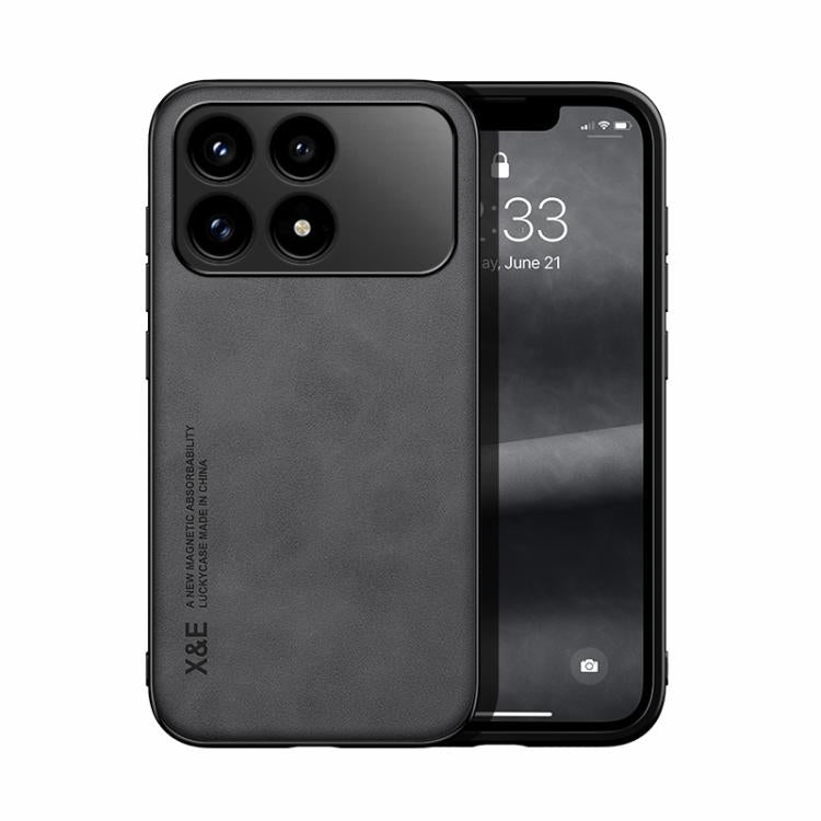 Skin Feel Magnetic Leather Back Phone Case, For Redmi Turbo 5 Max 5G / Poco X8 Pro Max 5G, For Redmi Turbo 5 5G / Poco X8 Pro 5G, For Redmi Note 15 Pro+ 5G 163.3mm / Poco M8 Pro 5G, For Redmi Note 15 4G / 5G Global 164mm / Poco M8 5G                   ...