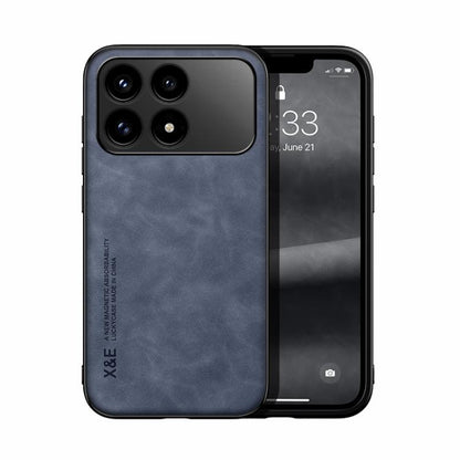 Skin Feel Magnetic Leather Back Phone Case, For Redmi Turbo 5 Max 5G / Poco X8 Pro Max 5G, For Redmi Turbo 5 5G / Poco X8 Pro 5G, For Redmi Note 15 Pro+ 5G 163.3mm / Poco M8 Pro 5G, For Redmi Note 15 4G / 5G Global 164mm / Poco M8 5G                   ...