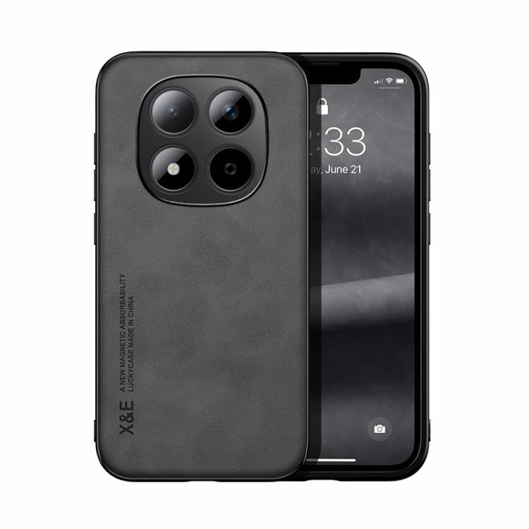 Skin Feel Magnetic Leather Back Phone Case, For Redmi Turbo 5 Max 5G / Poco X8 Pro Max 5G, For Redmi Turbo 5 5G / Poco X8 Pro 5G, For Redmi Note 15 Pro+ 5G 163.3mm / Poco M8 Pro 5G, For Redmi Note 15 4G / 5G Global 164mm / Poco M8 5G                   ...