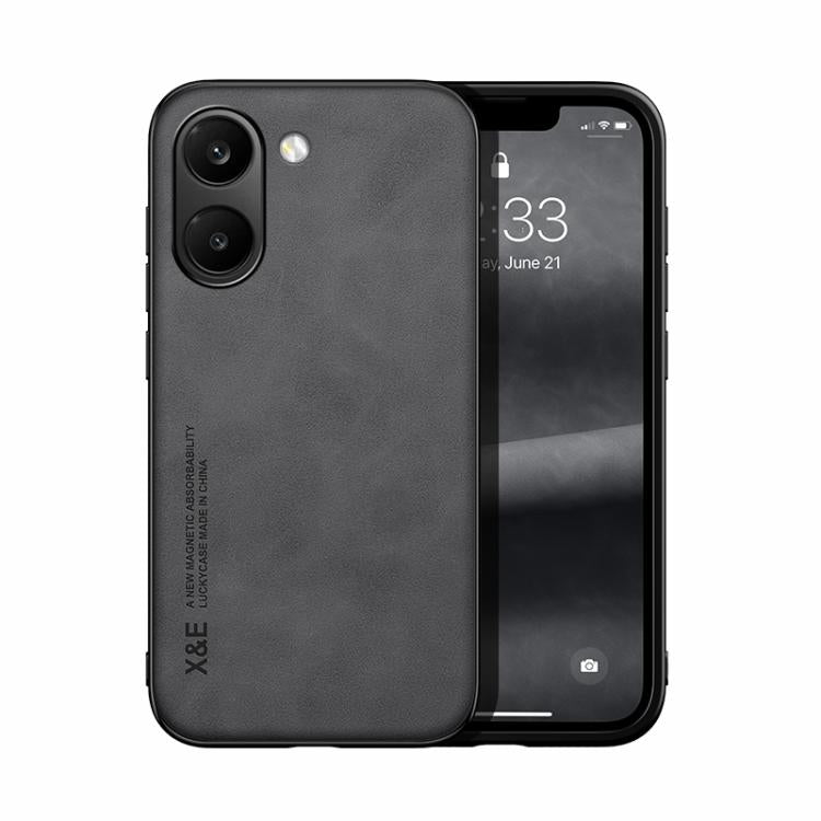 Skin Feel Magnetic Leather Back Phone Case, For Redmi Turbo 5 Max 5G / Poco X8 Pro Max 5G, For Redmi Turbo 5 5G / Poco X8 Pro 5G, For Redmi Note 15 Pro+ 5G 163.3mm / Poco M8 Pro 5G, For Redmi Note 15 4G / 5G Global 164mm / Poco M8 5G                   ...