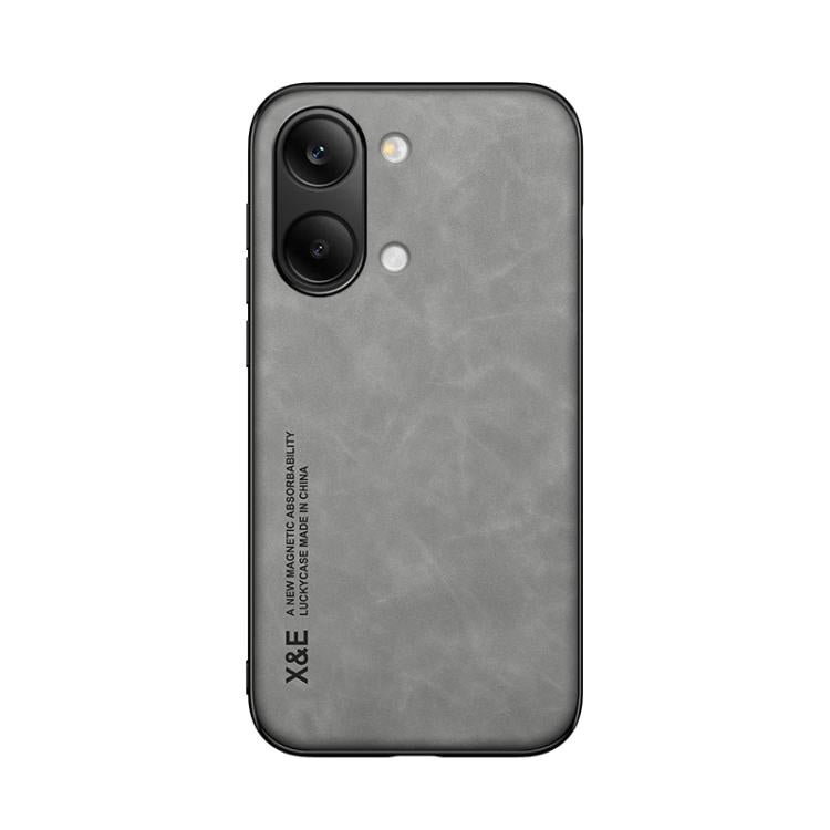 Skin Feel Magnetic Leather Back Phone Case, For Redmi Turbo 5 Max 5G / Poco X8 Pro Max 5G, For Redmi Turbo 5 5G / Poco X8 Pro 5G, For Redmi Note 15 Pro+ 5G 163.3mm / Poco M8 Pro 5G, For Redmi Note 15 4G / 5G Global 164mm / Poco M8 5G                   ...