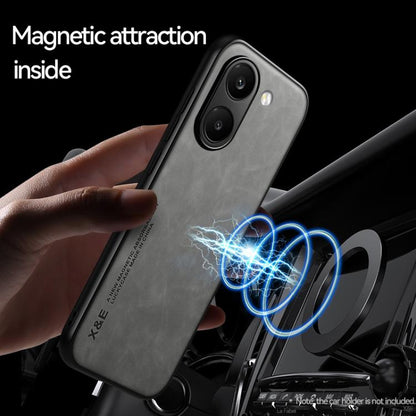 Skin Feel Magnetic Leather Back Phone Case, For Redmi Turbo 5 Max 5G / Poco X8 Pro Max 5G, For Redmi Turbo 5 5G / Poco X8 Pro 5G, For Redmi Note 15 Pro+ 5G 163.3mm / Poco M8 Pro 5G, For Redmi Note 15 4G / 5G Global 164mm / Poco M8 5G                   ...