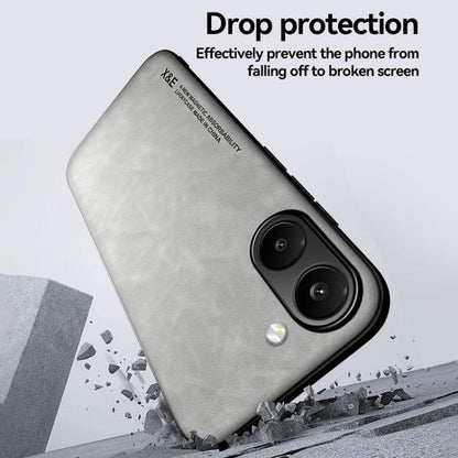 Skin Feel Magnetic Leather Back Phone Case, For Redmi Turbo 5 Max 5G / Poco X8 Pro Max 5G, For Redmi Turbo 5 5G / Poco X8 Pro 5G, For Redmi Note 15 Pro+ 5G 163.3mm / Poco M8 Pro 5G, For Redmi Note 15 4G / 5G Global 164mm / Poco M8 5G                   ...