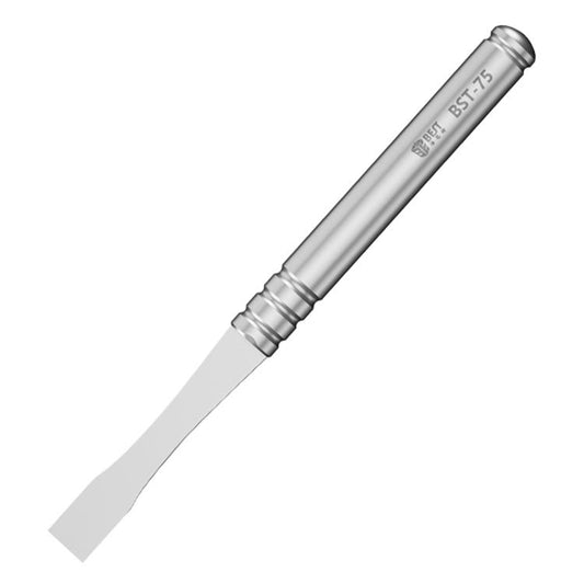 Couteau à étamer grattoir en acier inoxydable BEST BST-75, BEST BST-75