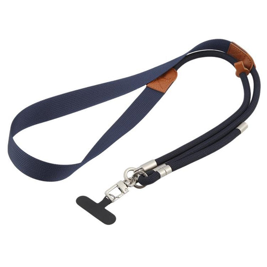 Polyester Rope Spliced Adjustable Crossbody Phone Lanyard