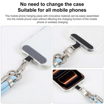 Polyester Rope Spliced Adjustable Crossbody Phone Lanyard