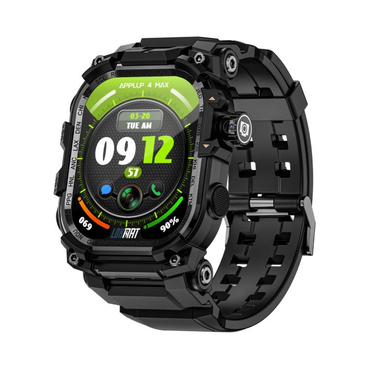 LOKMAT APPLLP 7 Max 4G Smart Watch, 1.58 inch SC8541E Quad Core, 3GB+32GB, Android 8.1, Video Call , Heart Rate