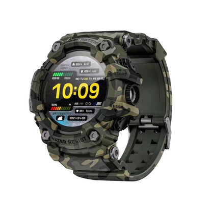 LOKMAT ATTACK GT Rugged Smart Watch, 1.32 inch, BT Call, SOS, Pedometer, Sleep Tracking, Heart Rate, Blood Pressure, Blood Oxygen