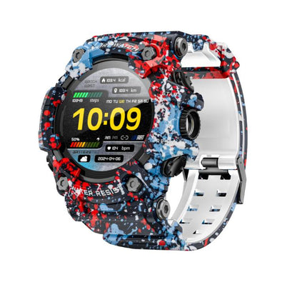 LOKMAT ATTACK GT Rugged Smart Watch, 1.32 inch, BT Call, SOS, Pedometer, Sleep Tracking, Heart Rate, Blood Pressure, Blood Oxygen