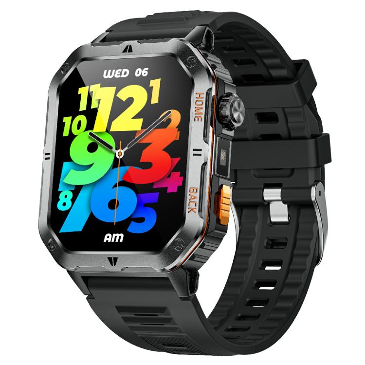 QS39 2.01 inch BT5.3 Sports Smart Watch, Support Voice Call / Sleep / Heart Rate / Blood Oxygen / Blood Pressure Health Monitor