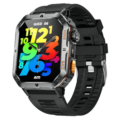QS39 2.01 inch BT5.3 Sports Smart Watch, Support Voice Call / Sleep / Heart Rate / Blood Oxygen / Blood Pressure Health Monitor
