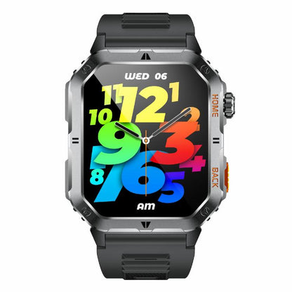 QS39 2.01 inch BT5.3 Sports Smart Watch, Support Voice Call / Sleep / Heart Rate / Blood Oxygen / Blood Pressure Health Monitor