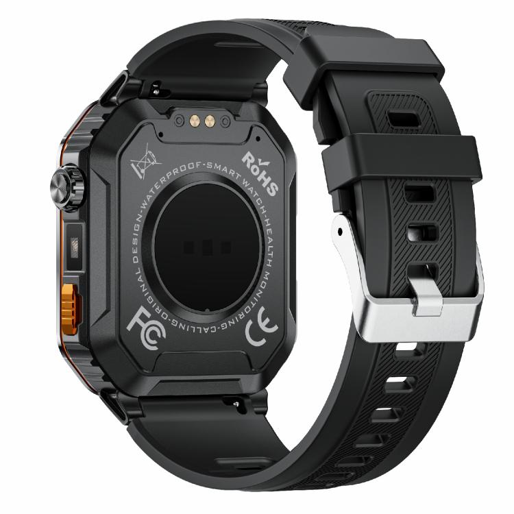 QS39 2.01 inch BT5.3 Sports Smart Watch, Support Voice Call / Sleep / Heart Rate / Blood Oxygen / Blood Pressure Health Monitor