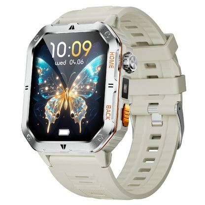 QS39 2.01 inch BT5.3 Sports Smart Watch, Support Voice Call / Sleep / Heart Rate / Blood Oxygen / Blood Pressure Health Monitor