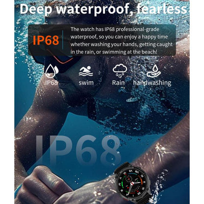 QS10 1.7 inch BT5.2 Sports Smart Watch, Support Sleep / Heart Rate / Blood Pressure Health Monitor