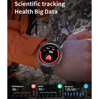 QS10 1.7 inch BT5.2 Sports Smart Watch, Support Sleep / Heart Rate / Blood Pressure Health Monitor