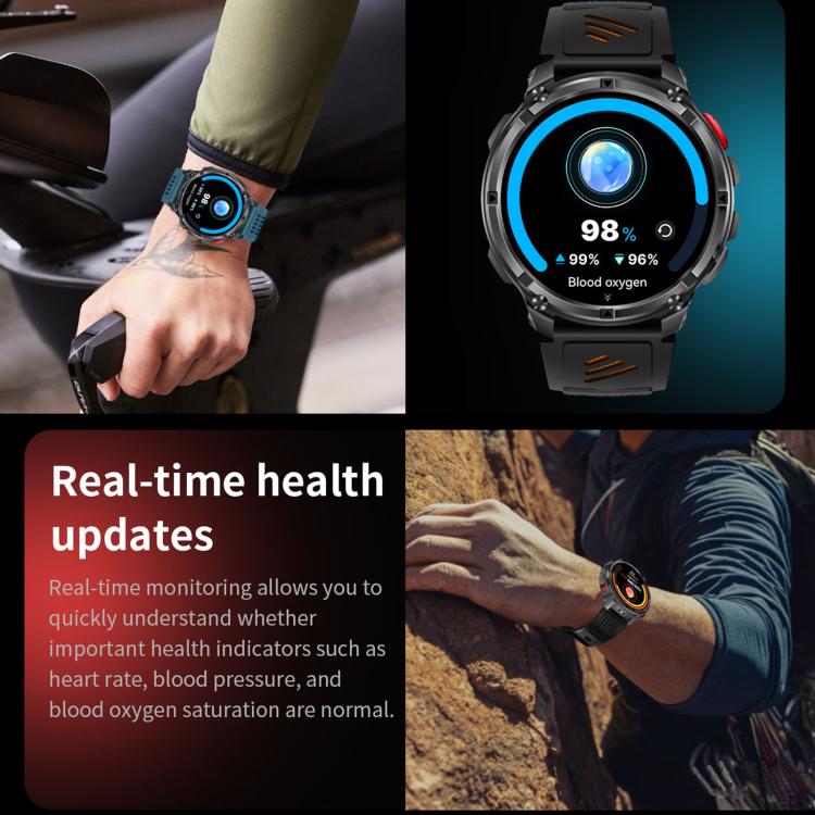 QS10 1.7 inch BT5.2 Sports Smart Watch, Support Sleep / Heart Rate / Blood Pressure Health Monitor