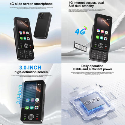 S160 Slide Phone, 2GB+16GB, 3.0 inch Android 8.1 MTK6737 Quad Core, Network: 4G, Dual SIM