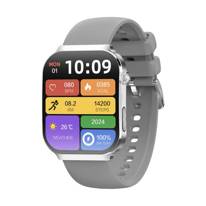 QS21 2.2 inch BT5.3 Sports Smart Watch, Support Sleep / Heart Rate / Blood Oxygen / Blood Pressure / HRV Health Monitor