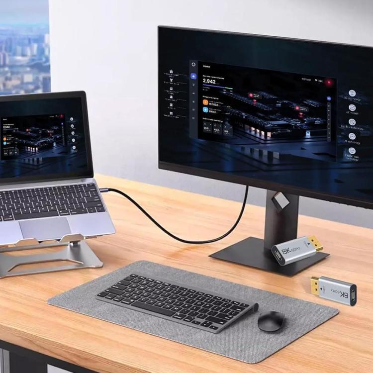 8K Active DP 1.4 to HDMI 2.1 Converter, DP 1.4 to HDMI 2.1