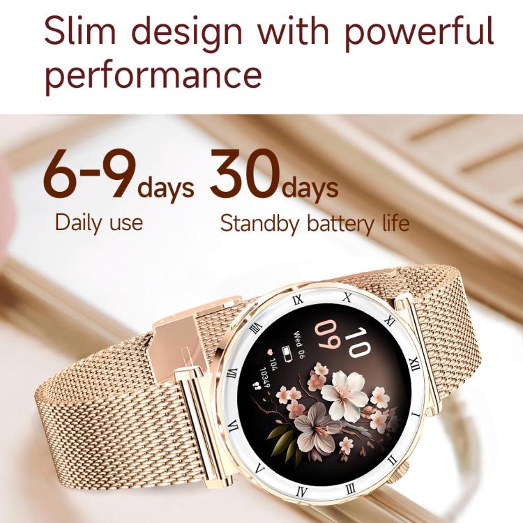 QS22 1.19-inch AMOLED Display Women Smart Sports Watch