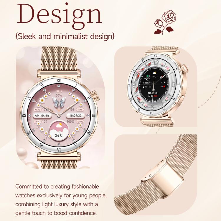QS22 1.19-inch AMOLED Display Women Smart Sports Watch