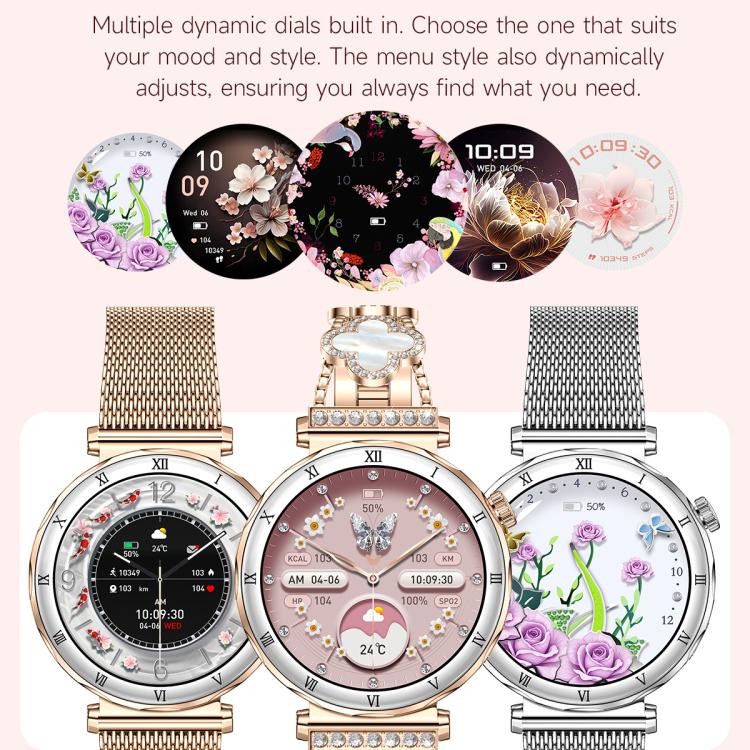 QS22 1.19-inch AMOLED Display Women Smart Sports Watch