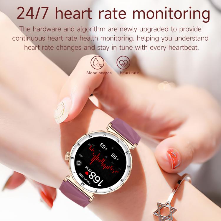 QS22 1.19-inch AMOLED Display Women Smart Sports Watch