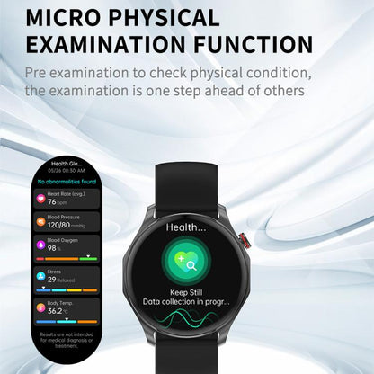 QS25 1.43-inch IPS Display Smart Sports Watch Supports Bluetooth Calling & Health Management