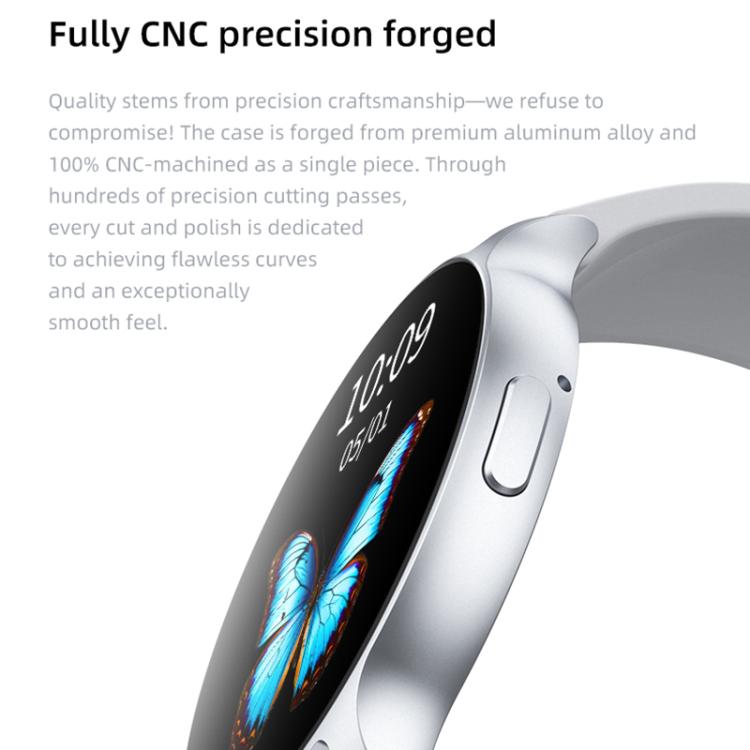 QS80 Pro 1.32-inch AMOLED Display Smart Sports Watch Supports Heart Rate Monitoring