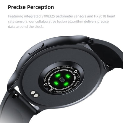 QS80 Pro 1.32-inch AMOLED Display Smart Sports Watch Supports Heart Rate Monitoring